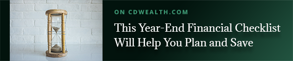 Promo for an article titled This Year-End Financial Checklist Will Help You Plan and Save.