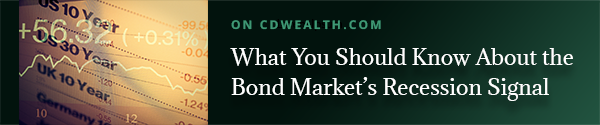 Promo for an article titled What You Should Know About the Bond Market's Recession Signal