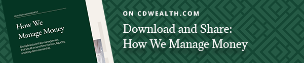 Promo titled Download and Share: How We Manage Money.