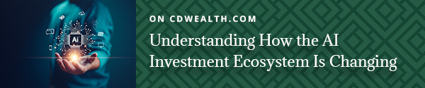 Promo for an article titled Understanding How the AI Investment Ecosystem is Changing.